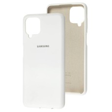 Чохол для Samsung Galaxy A12 (A125) Silicone Full білий