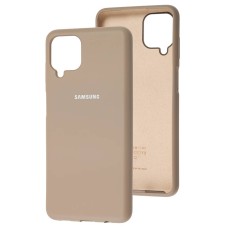 Чохол для Samsung Galaxy A12 (A125) Silicone Full сірий / lavender