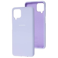 Чохол для Samsung Galaxy A12 (A125) Silicone Full бузковий / dasheen