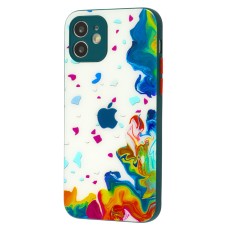 Чохол для iPhone 12 Watercolor glass дизайн 1