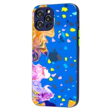 Чохол для iPhone 12 Pro Max Watercolor glass дизайн 3