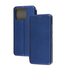 Чохол книжка Premium для Xiaomi Redmi 12C / 11A / Poco C55 синій