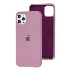 Чохол для iPhone 11 Pro Silicone Full black currant
