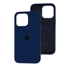 Чохол для iPhone 13 Pro Square Full silicone deep navy