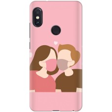 Чехол для Xiaomi Redmi Note 5 Mixcase для влюбленных 12