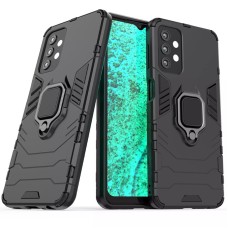 Чохол удароміцний Transformer Ring для Samsung Galaxy A32 (A325) з кільцем чорний