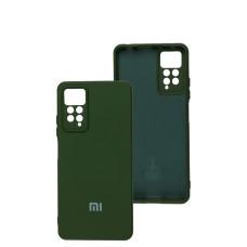 Чохол для Xiaomi Redmi Note 11 Pro Silicone Full camera dark green