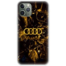 Чохол для iPhone 11 Pro MixCase машини неон Audi лого