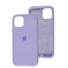 Чохол для iPhone 11 Pro Silicone Full бузковий / dasheen