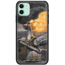 Чохол для iPhone 12 mini MixCase патріотичні гусак з РПГ