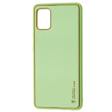 Чохол для Samsung Galaxy A51 (A515) Leather Xshield м'ятний