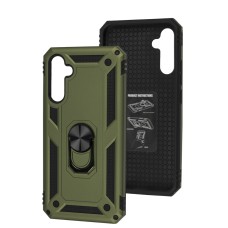 Чохол для Samsung Galaxy A34 (A346) Serge Ring ударостійкий army green