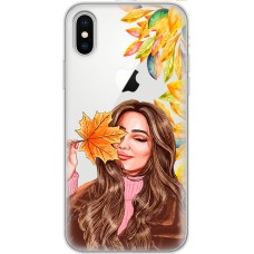 Чохол для iPhone Xs Max MixCase осінь шаленію від осені