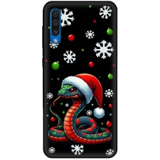 Чохол для Samsung Galaxy A70 (А705) MixCase Новий рік 2025 новорічна змія