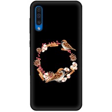 Чохол для Samsung Galaxy A70 (А705) MixCase Новий рік 2025 птахи у новий рік