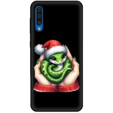 Чохол для Samsung Galaxy A70 (А705) MixCase Новий рік 2025 змія в руках