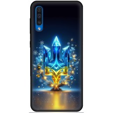 Чохол для Samsung Galaxy A70 (А705) MixCase Новий рік 2025 новорічний герб України