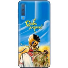 Чохол для Samsung Galaxy A7 2018 (A750) MixCase патріотичні Слава Україні