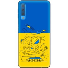 Чохол для Samsung Galaxy A7 2018 (A750) MixCase патріотичні разом до перемо