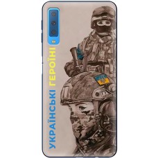 Чохол для Samsung Galaxy A7 2018 (A750) MixCase патріотичні українські геро