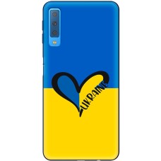 Чохол для Samsung Galaxy A7 2018 (A750) MixCase патріотичні Ukraine