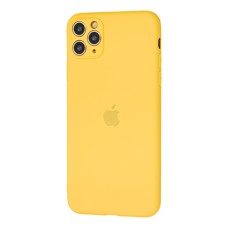 Чохол для iPhone 11 Pro Silicone Slim Full жовтий