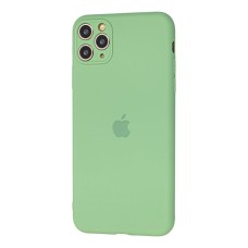 Чохол для iPhone 11 Pro Silicone Slim Full м'ятний