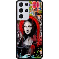 Чохол для Samsung Galaxy S21 Ultra (G998) MixCase графіті Мона Ліза