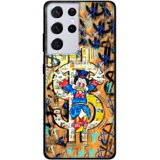 Чохол для Samsung Galaxy S21 Ultra (G998) MixCase графіті Скрудж