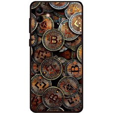 Чохол для Samsung Galaxy A04e (A042) MixCase гроші bitcoins