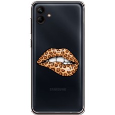 Чохол для Samsung Galaxy A04e (A042) MixCase Леопард губи