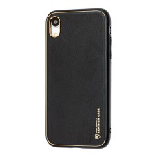 Чохол для iPhone Xr Leather Xshield black