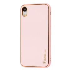 Чохол для iPhone Xr Leather Xshield рожевий