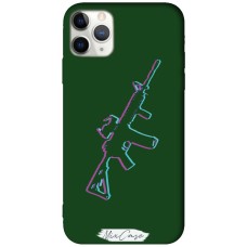 Чохол для iPhone 11 Pro Max Mixcase green дизайн 37
