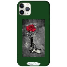 Чохол для iPhone 11 Pro Max Mixcase green дизайн 38
