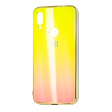 Чохол для Xiaomi Redmi 7 Aurora з лого рожевий