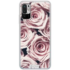 Чохол для Xiaomi Redmi Note 10 5G / Poco M3 Pro Mixcase квіти троянди ефект глибини