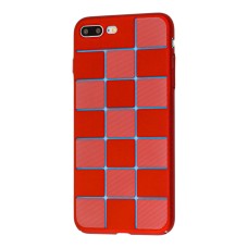 Чохол Cococ для iPhone 7 Plus / 8 Plus червоний квадрат