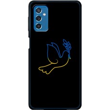 Чохол для Samsung Galaxy M52 (M526) MixCase патріотичні синє-жовтий голуб