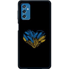 Чохол для Samsung Galaxy M52 (M526) MixCase патріотичні синє-жовта пшениця