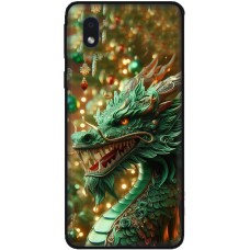 Чохол для Samsung Galaxy A01 Core (A013) MixCase Новий рік green Dragon