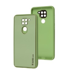 Чохол для Xiaomi Redmi Note 9 Leather Xshield pistachio