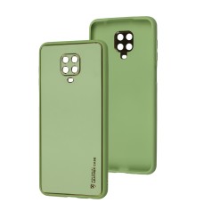 Чохол для Xiaomi Redmi Note 9s / 9 Pro Leather Xshield pistachio