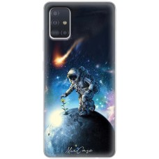 Чохол для Samsung Galaxy A51 (A515) Mixcase в космосі дизайн один 14