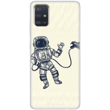 Чохол для Samsung Galaxy A51 (A515) Mixcase в космосі дизайн один 15