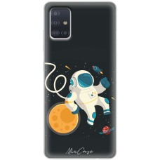 Чохол для Samsung Galaxy A51 (A515) Mixcase в космосі дизайн один 19
