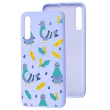 Чохол для Samsung Galaxy A50 / A50s / A30s Wave Fancy pigeon with sunflower seeds