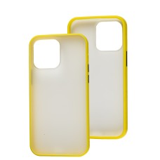 Чохол для iPhone 14 Plus LikGus Maxshield жовтий