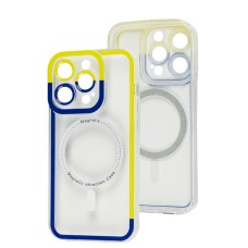 Чохол для iPhone 14 Pro MagSafe clear прозорий