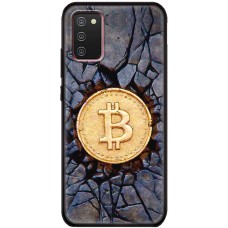 Чохол для Samsung Galaxy A02s (A025) MixCase гроші bitcoin